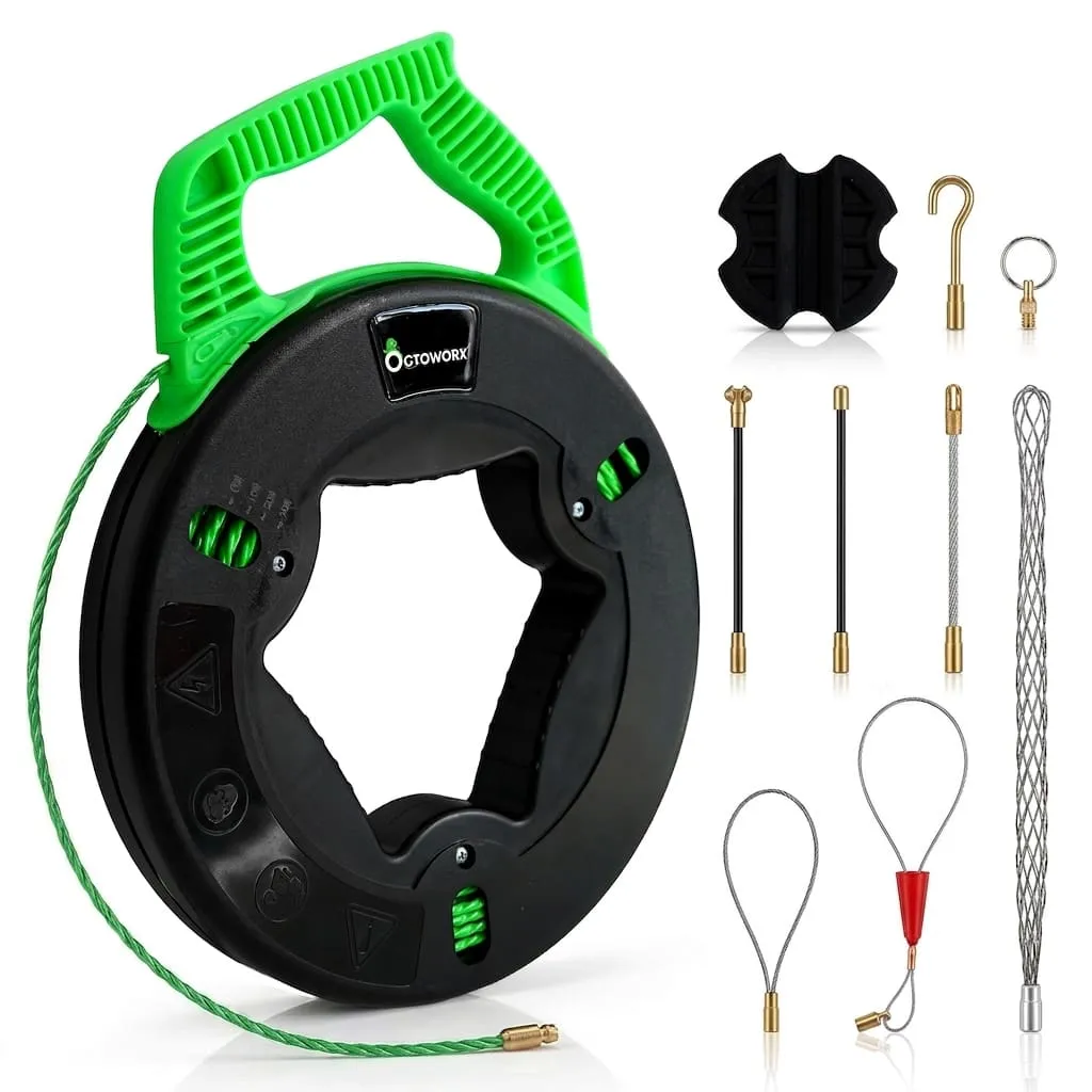 Octoworx Kabeleinziehhilfe 30 m – Set